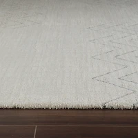 Milano Beige Modern Chevron Rug – 5x8