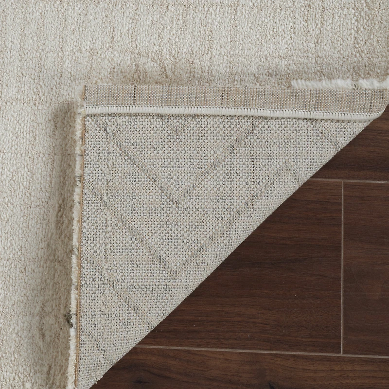 Milano Beige Chevron Pattern Area Rug – 7' x 10'
