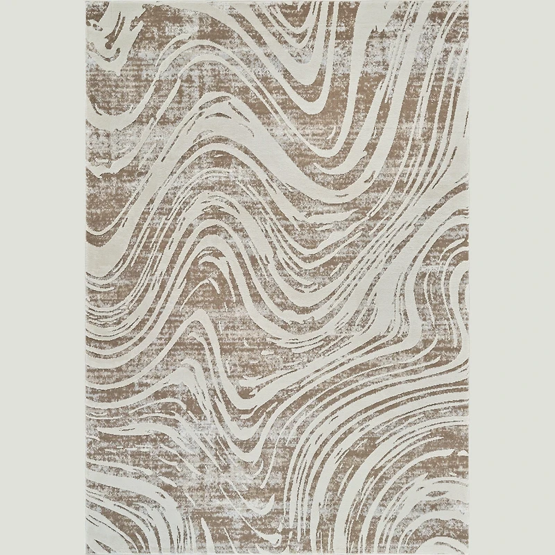 Nairobi Beige Modern Textured Area Rug