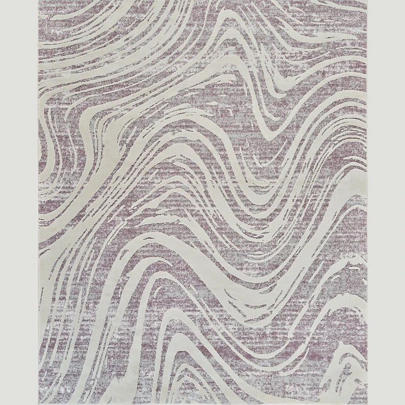 Nairobi Purple Geometric Modern Area Rug