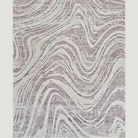 Nairobi Purple Geometric Modern Area Rug