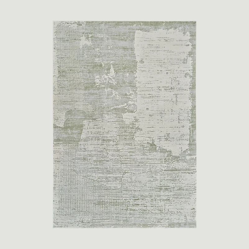 Nairobi Green Modern Abstract Area Rug