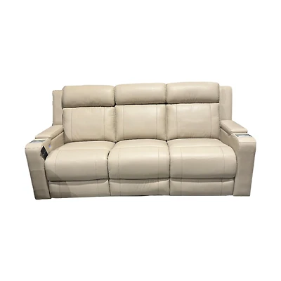 Harper Power Recliner Sofa - Leather Gel