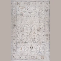 Rio Beige Abstract Lines Area Rug