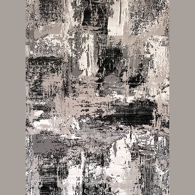 Rio Grey Contemporary Textured Area Rug