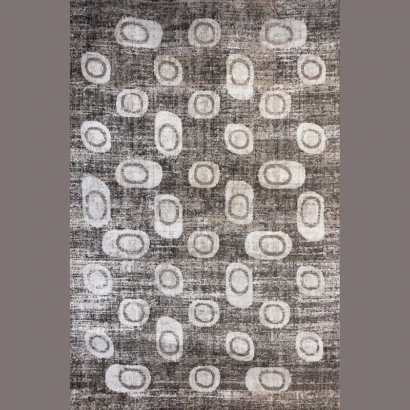Siena Textured Grey Modern Area Rug