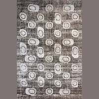 Siena Textured Grey Modern Area Rug