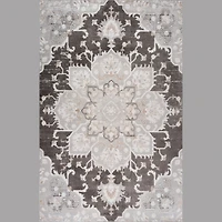 Siena Grey Abstract Modern Area Rug
