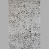 Siena White Elegant Floral Area Rug