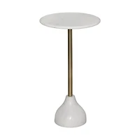 JILYN Marble Drink Table