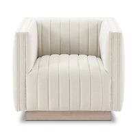 Elba Mid Century Chair - Tuscany Cream