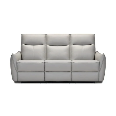 Skye Leather Power Recliner Sofa