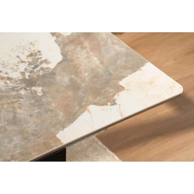 Bastian Extendable Dining Table with Ceramic Top