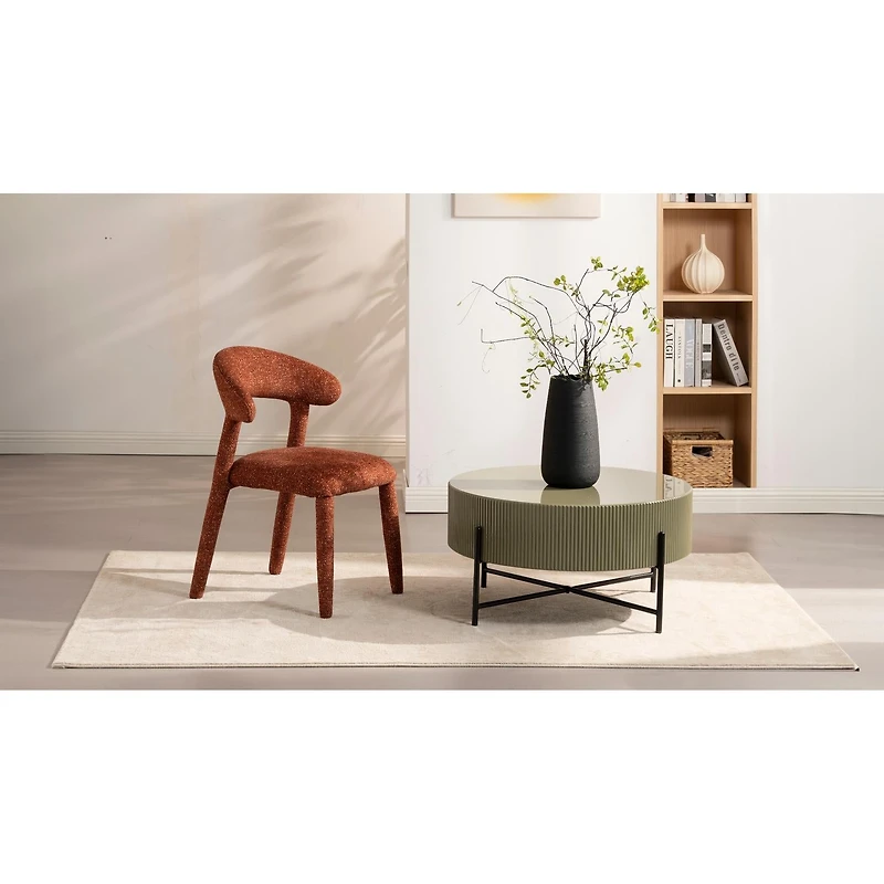 Deer Upholstered Dining Chair