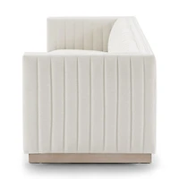 Elba Mid Century Loveseat - Tuscany Cream