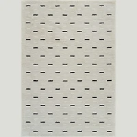 Terra Cream Textured Modern Area Rug