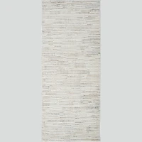 Tulum Beige Tribal Chevron Area Rug