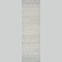 Tulum Beige Boho Diamond Area Rug