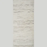 Tulum Beige Minimalist Chevron Area Rug
