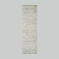 Tulum Beige Minimalist Chevron Area Rug