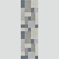 Utopia Grey Modern Abstract Area Rug