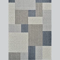 Utopia Grey Modern Abstract Area Rug