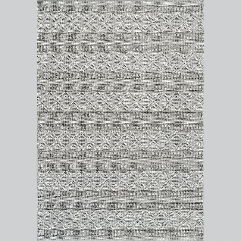 Utopia Beige Abstract Textured Area Rug