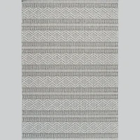 Utopia Beige Abstract Textured Area Rug