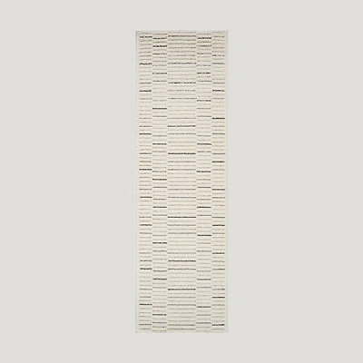 Valencia White Subtle Damask Area Rug