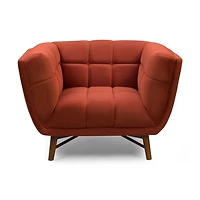 Kitsilano Accent Chair - Velvet Rust