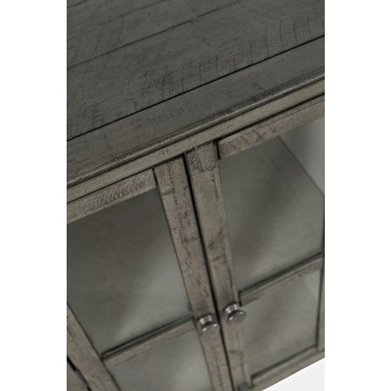 Rustic 6 Door High Cabinet 70" - Stone
