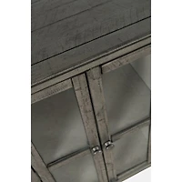 Rustic 6 Door High Cabinet 70" - Stone