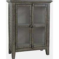 Rustic 2 Door High Cabinet 32" - Stone