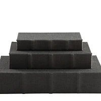 Jolina Box (Set of 3) - Black