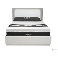 Patricia King Bed With Lift Up Storage - Two Tone