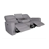 Roche Power Recliner Sofa - Light Grey