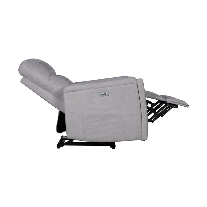 Roche Power Recliner Sofa - Light Grey