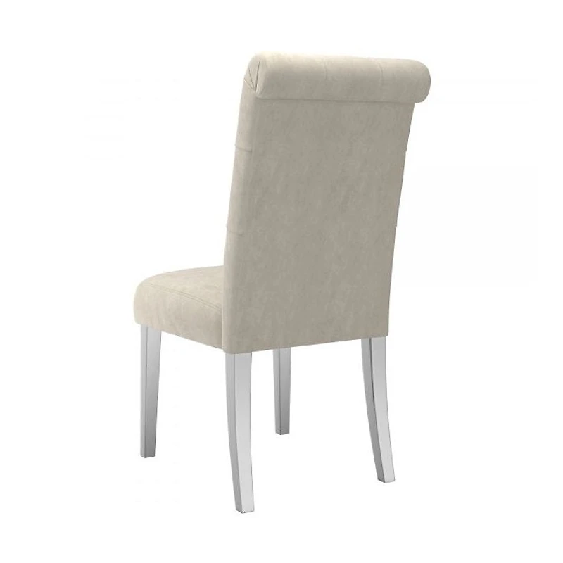Chloe Side Chair, set of 2 in Beige