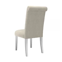 Chloe Side Chair, set of 2 in Beige