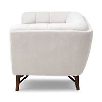 Kitsilano Accent Chair - Chalk Fabric