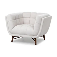 Kitsilano Accent Chair - Chalk Fabric