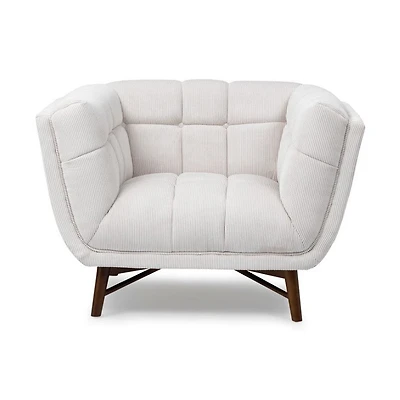 Kitsilano Accent Chair - Chalk Fabric