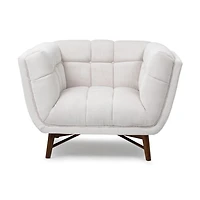Kitsilano Accent Chair - Chalk Fabric