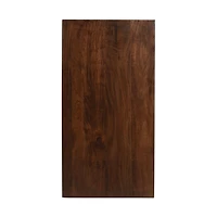 Prelude Coffee Table Rectangular Solid Acacia Wood Walnut