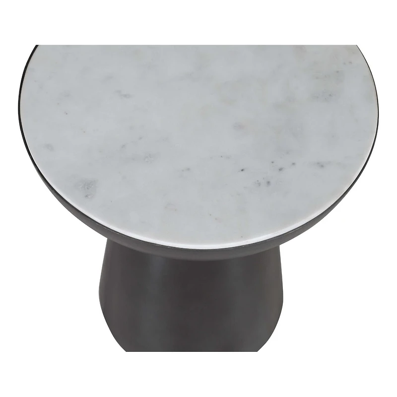 Circularity Pedestal End Table Tall