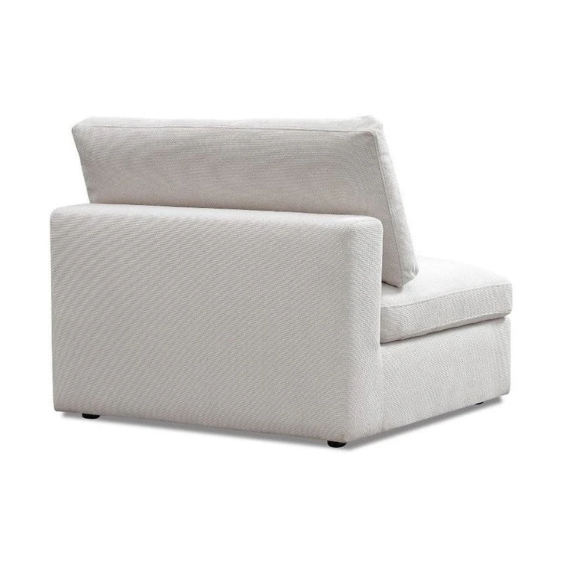 Blanca Modular Fabric Armless Chair