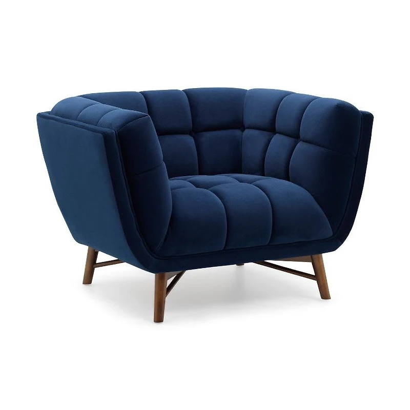 Kitsilano Accent Chair - Dark Blue