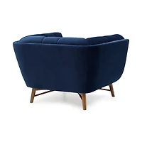 Kitsilano Accent Chair - Dark Blue
