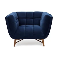 Kitsilano Accent Chair - Dark Blue