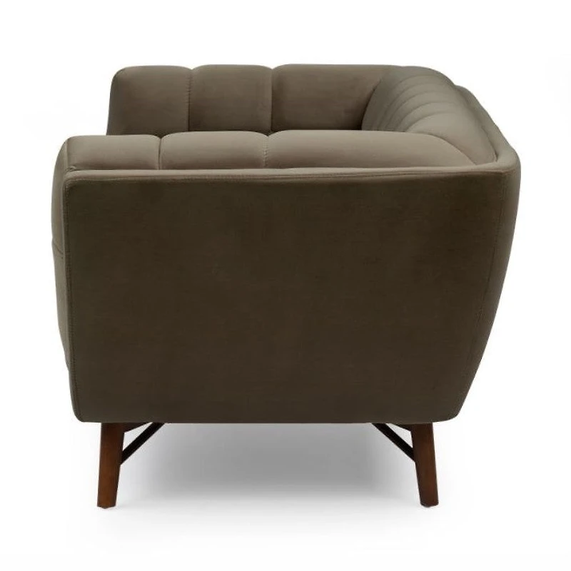 Kitsilano Loveseat - Velvet Dark Grey #51